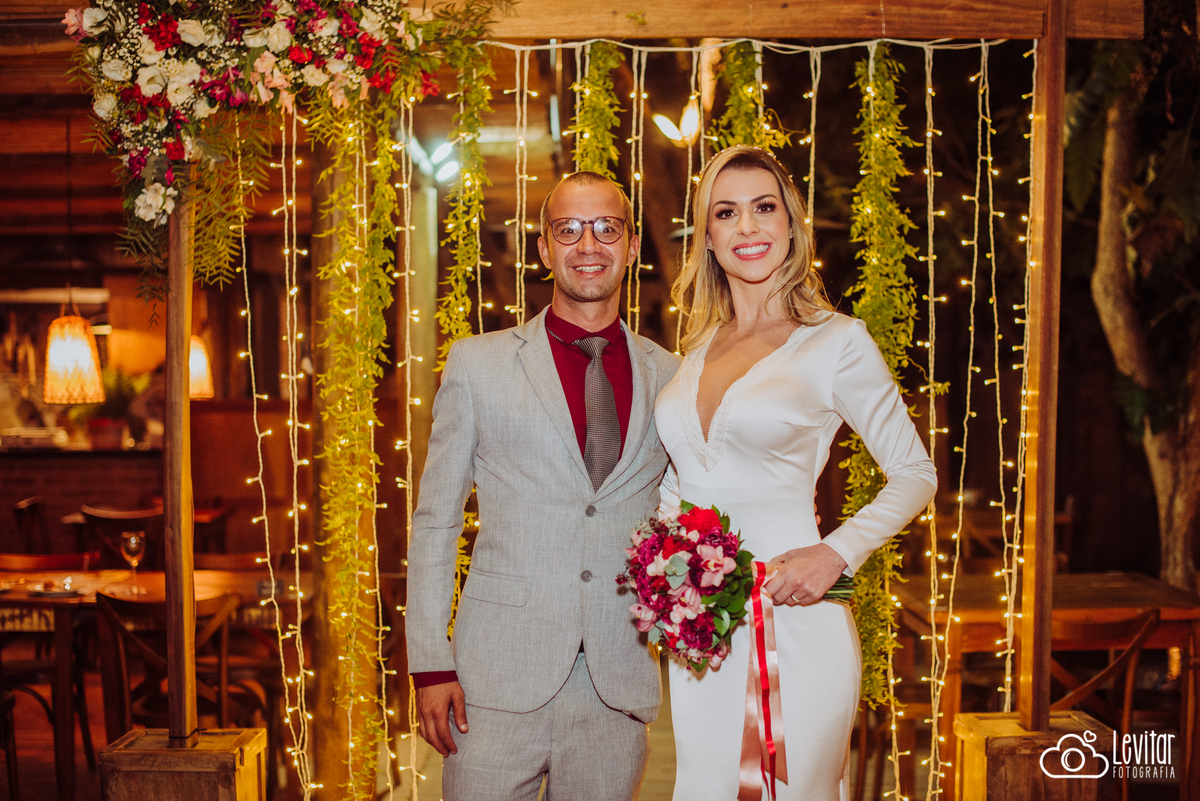 Casamento | na Luciana Valladão Restaurante | Guaratinguetá |Paula e Luan