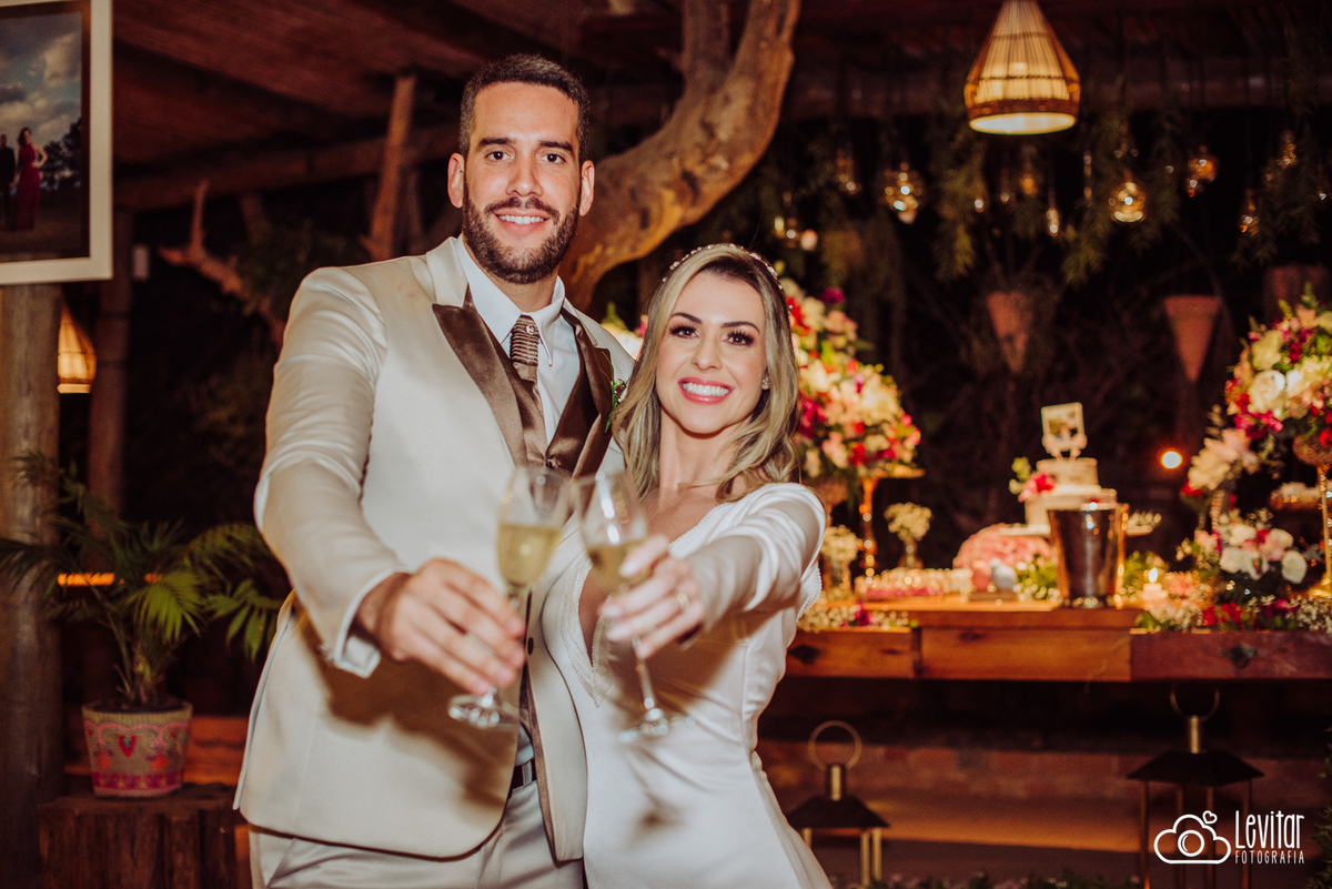 Casamento | na Luciana Valladão Restaurante | Guaratinguetá |Paula e Luan