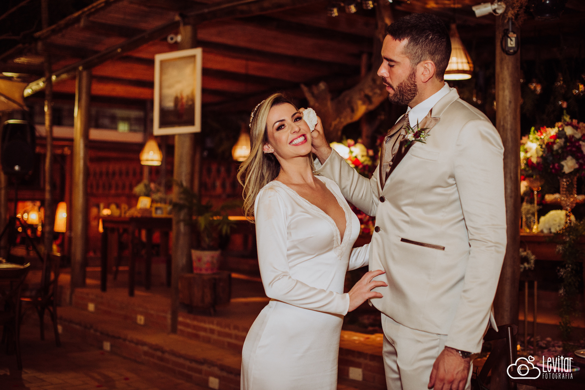 Casamento | na Luciana Valladão Restaurante | Guaratinguetá |Paula e Luan