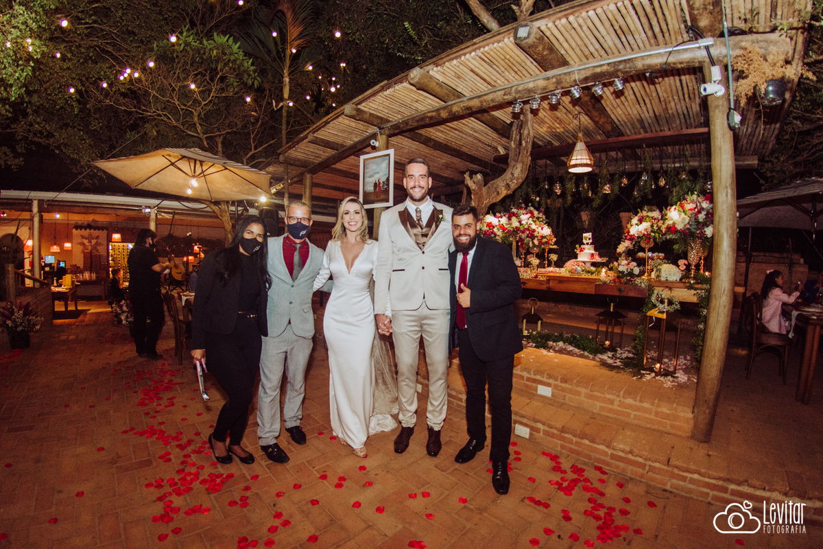 Casamento | na Luciana Valladão Restaurante | Guaratinguetá |Paula e Luan