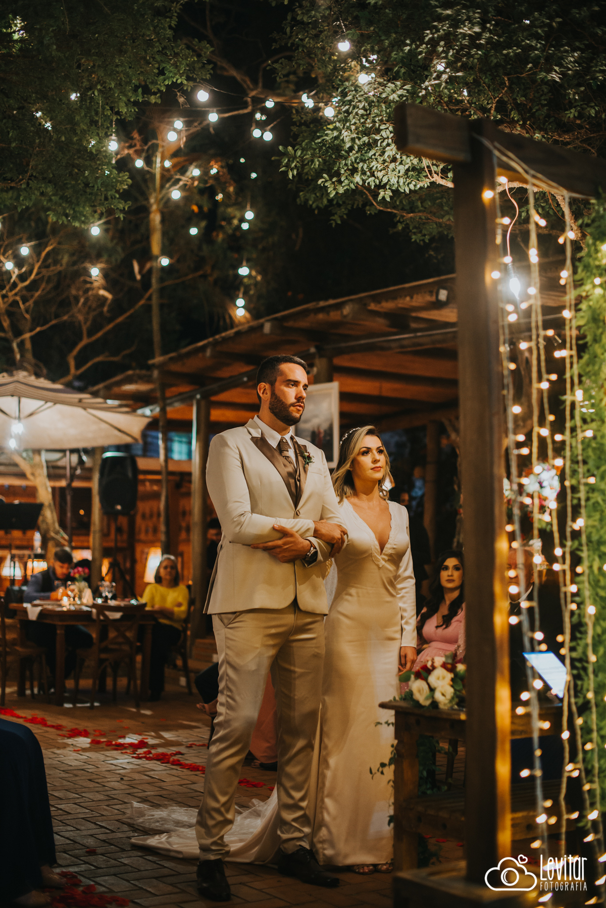Casamento | na Luciana Valladão Restaurante | Guaratinguetá |Paula e Luan