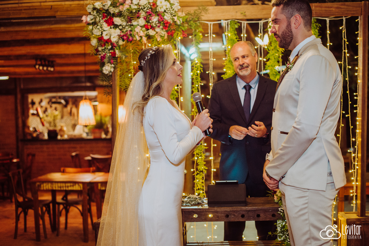 Casamento | na Luciana Valladão Restaurante | Guaratinguetá |Paula e Luan