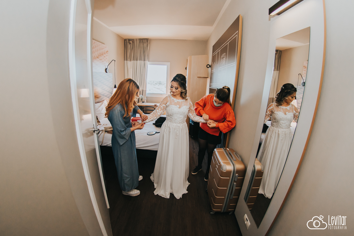 Fotografia de Casamento Memorial Padre Léo Lorena-SP