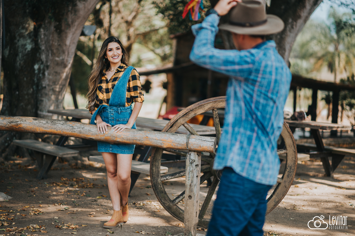 Ensaio Pré-Wedding Country| Fernanda Karen & Altieres | Hotel Fazenda Sete Lagos - Guaratinguetá / SP