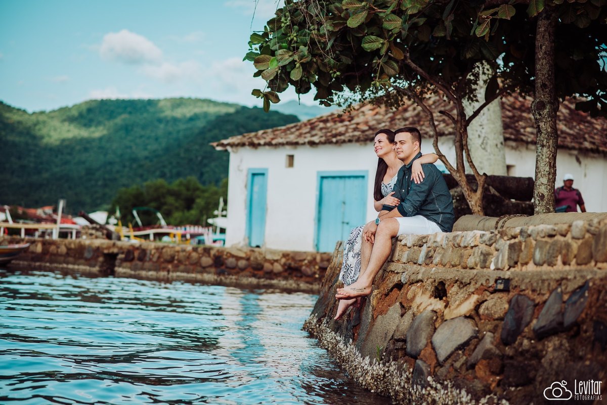 Ensaio Pré Wedding em Paraty/RJ - Thaíse & Júlio | Levitar Fotografia