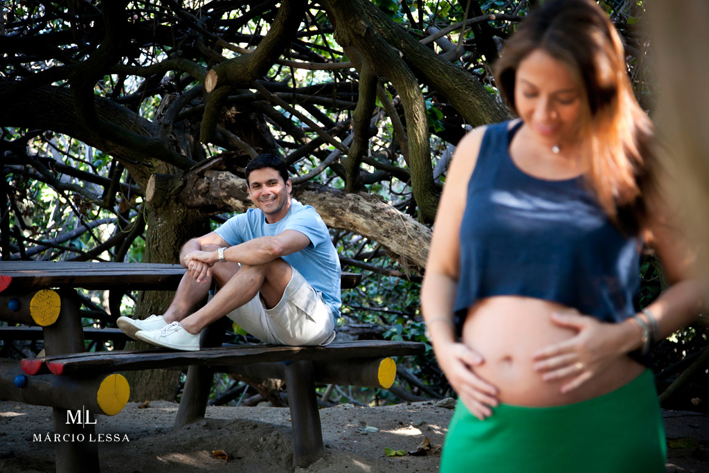 Paizão só de olho | Ensaio de Gestante por Márcio Lessa | Fotografia