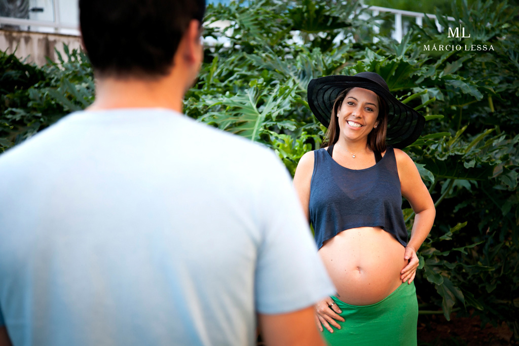Só sorrisos no Ensaio de Gestante por Márcio Lessa | Fotografia