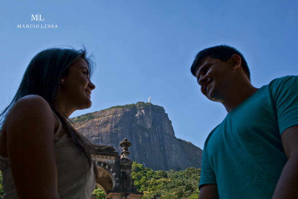 Pre-Wedding no Parque Lage, RJ, por Márcio Lessa | Fotografia