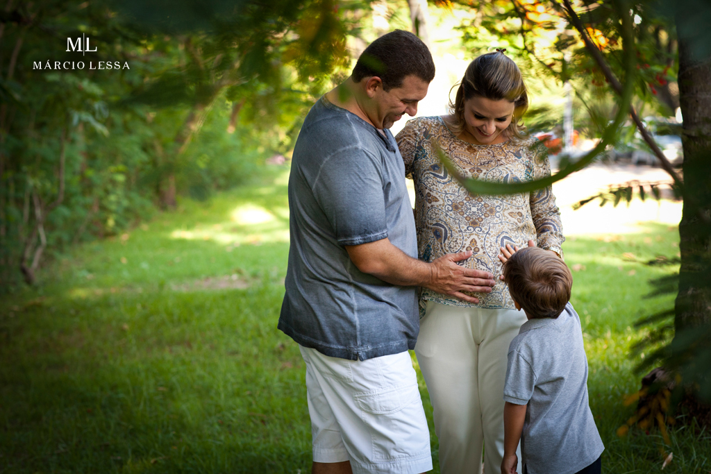 Ensaio de Gestante e Família por Márcio Lessa | Fotografia