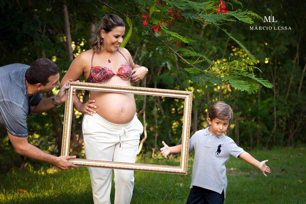 Ensaio de Gestante e Família por Márcio Lessa | Fotografia