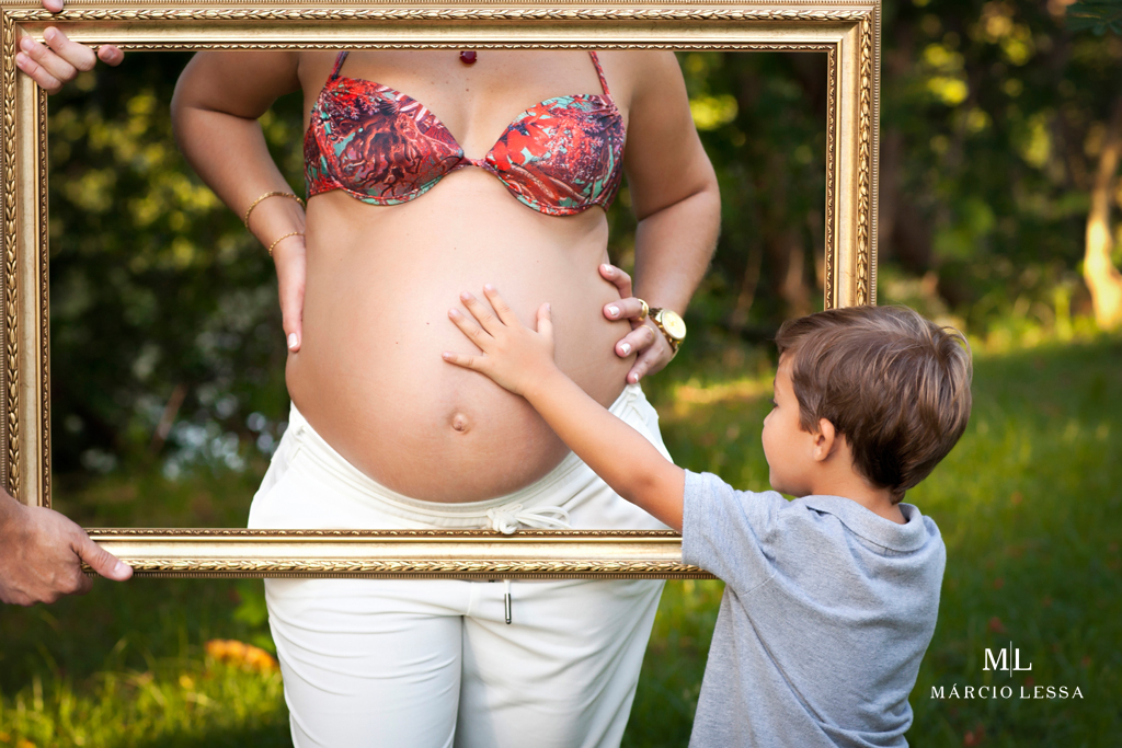 Ensaio de Gestante e Família por Márcio Lessa | Fotografia