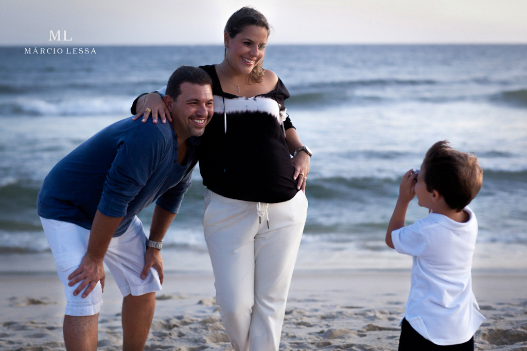 Ensaio de Gestante e Família por Márcio Lessa | Fotografia