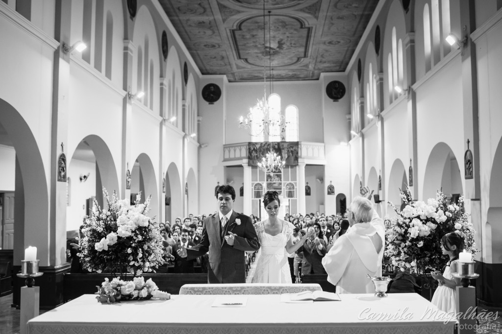 momento de oração fotografia casamento