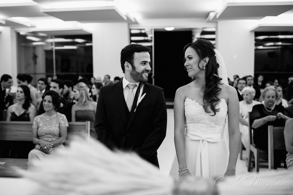 Casal no altar Santuário mãe de Deus