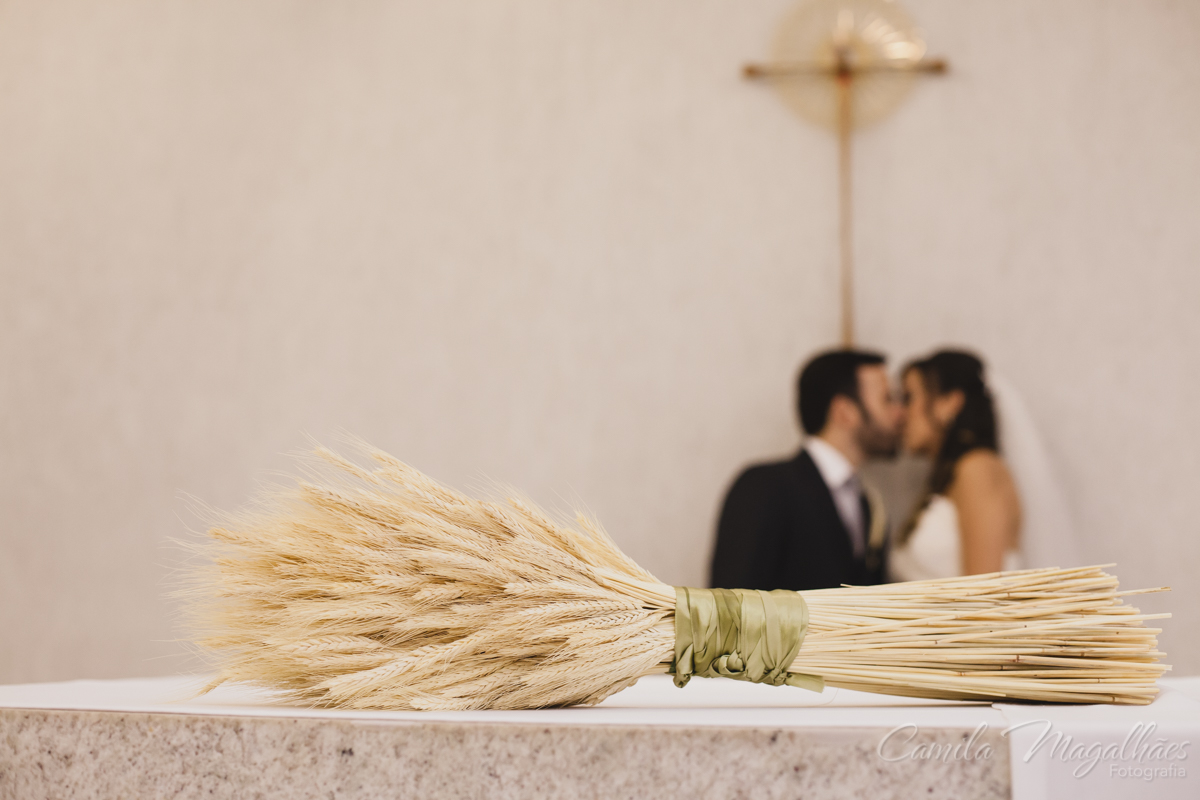Bouquet de trigo Camila Magalhães Fotografia