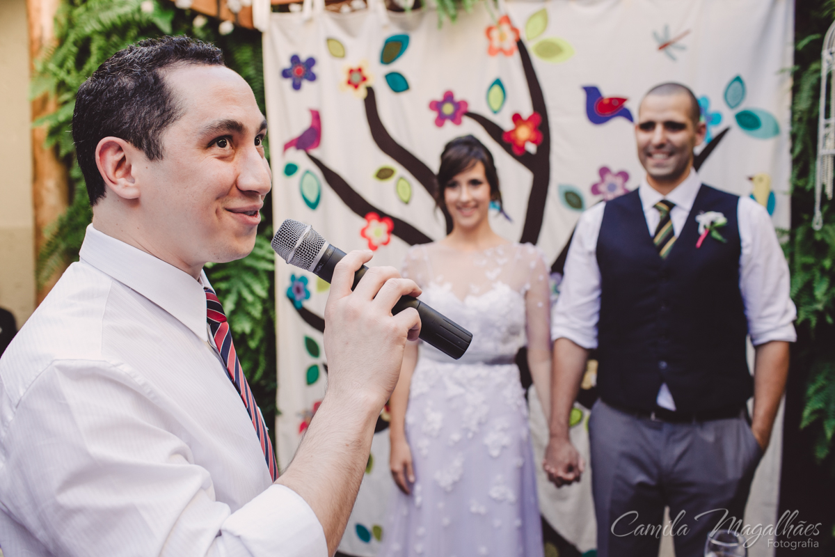amigos celebram o casamento camila magalhaes fotografia