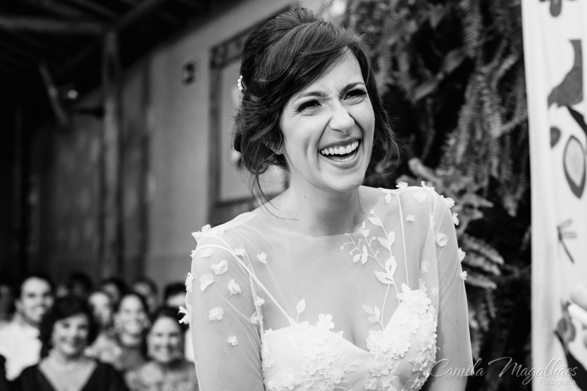 noiva feliz camila magalhaes fotografia