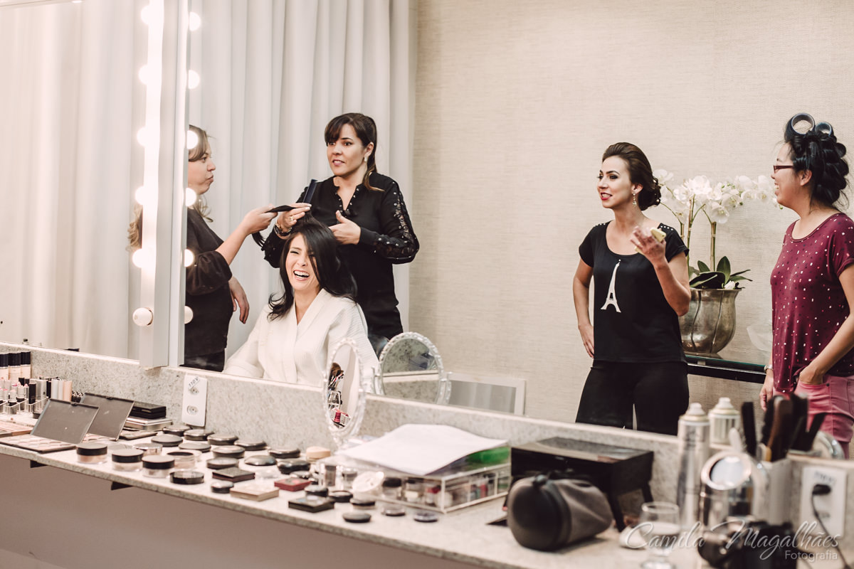 Making of Noiva fotografia