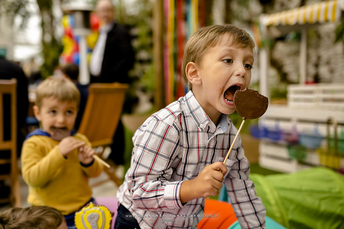 Aniversário infantil | Espaço Tragaluz | Bruno fez 3!