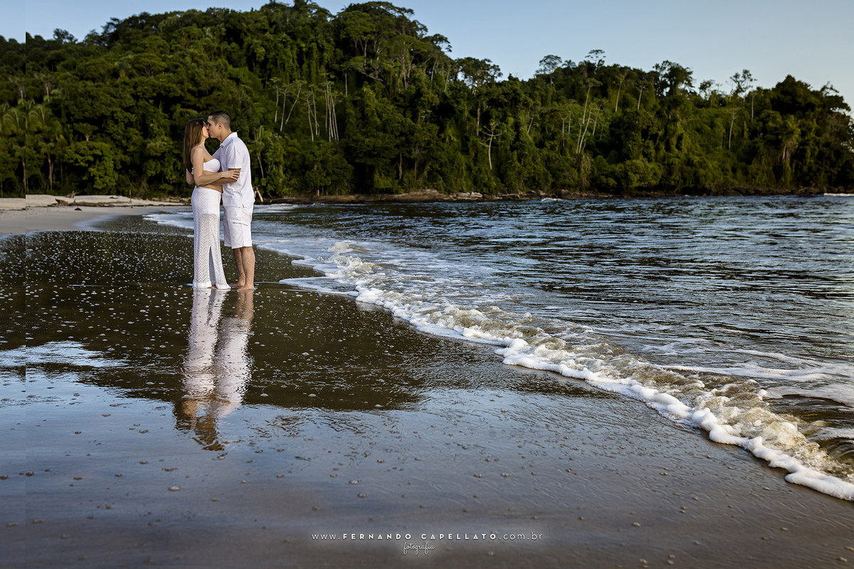 Ensaio de gestante | Barra do Una | O marinheiro Gustavo