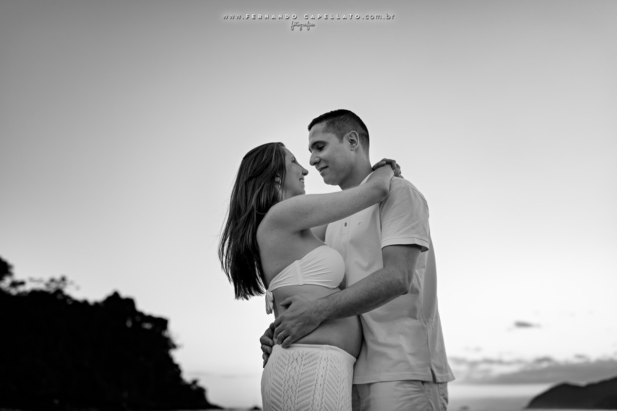 Ensaio de gestante | Barra do Una | O marinheiro Gustavo