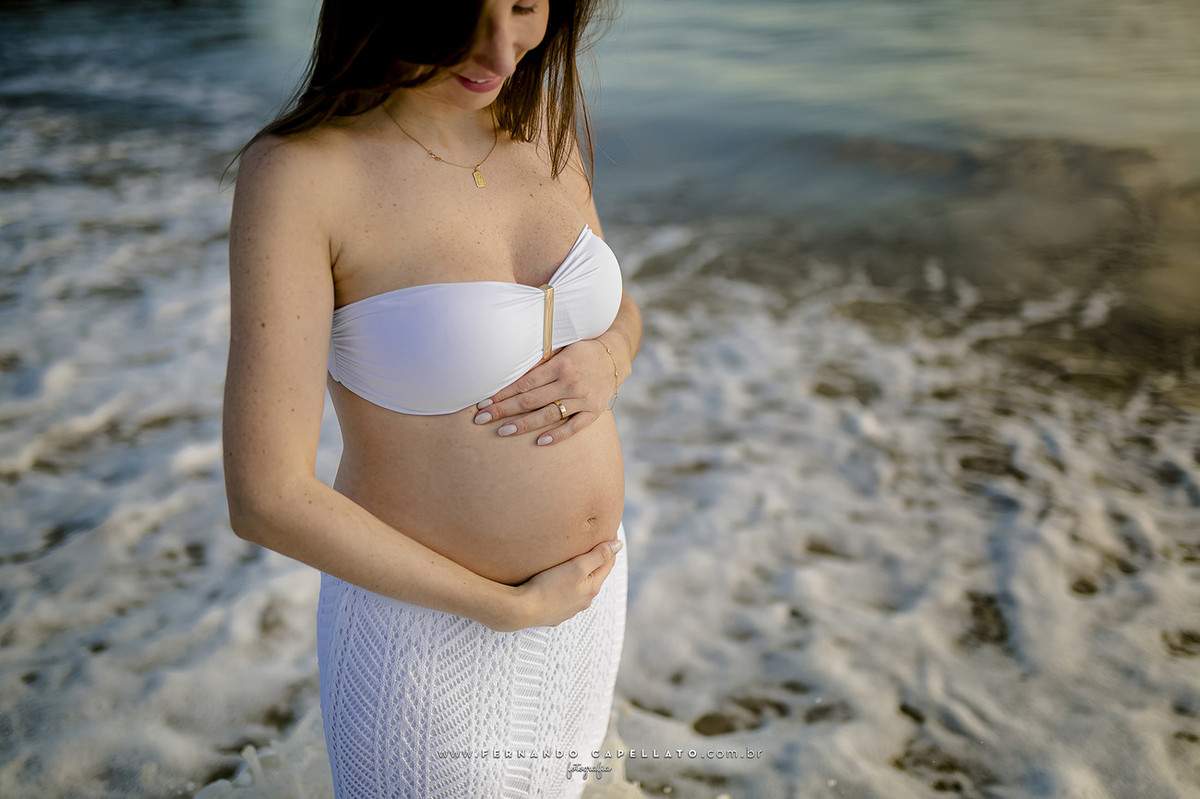 Ensaio de gestante | Barra do Una | O marinheiro Gustavo