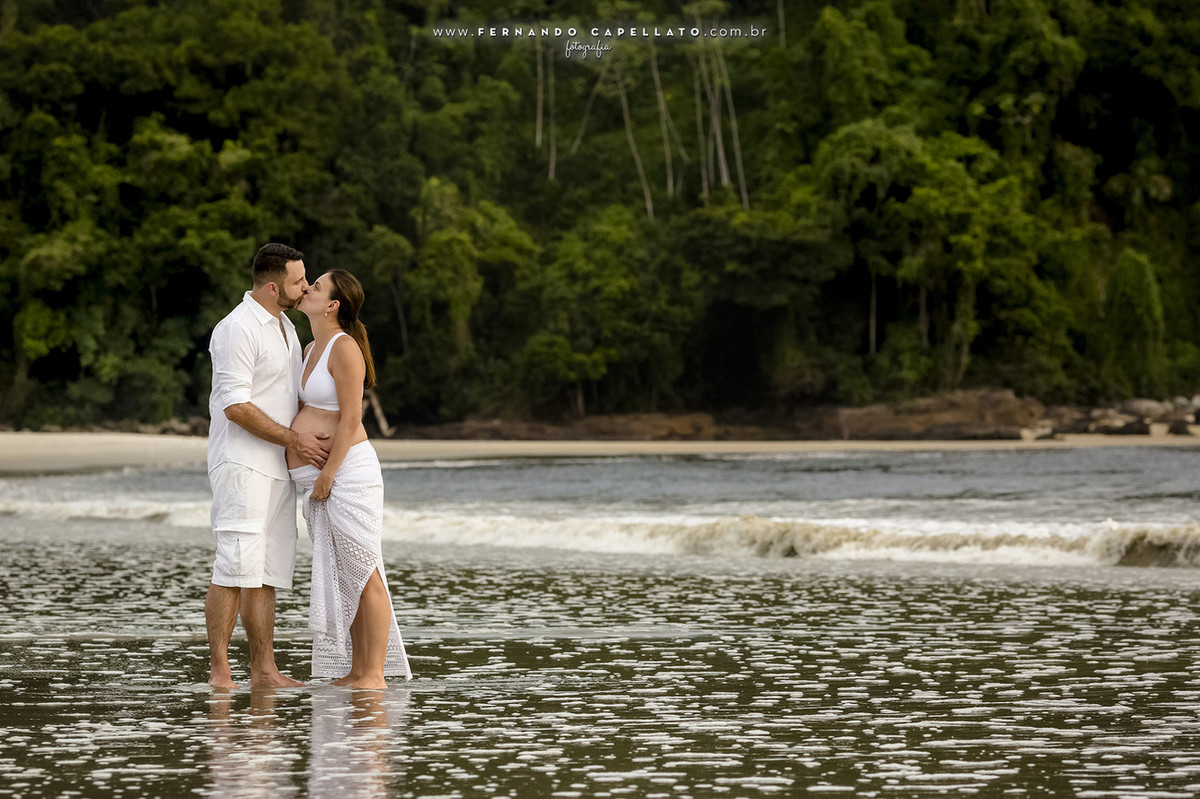 Ensaio de Gestante | Barra do Una | Vem João Guilherme!