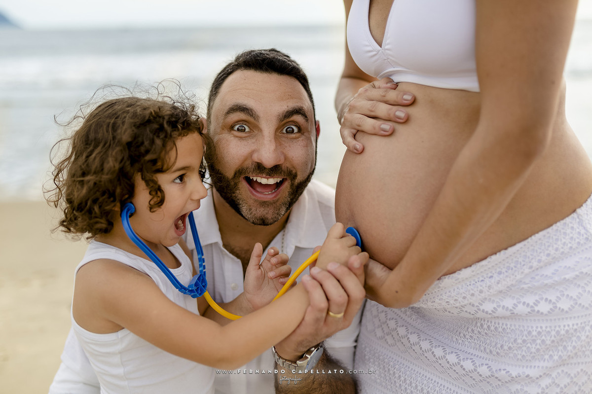 Ensaio de Gestante | Barra do Una | Vem João Guilherme!
