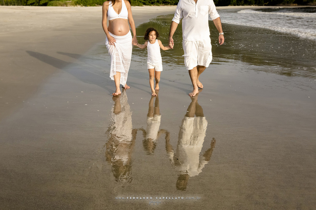 Ensaio de Gestante | Barra do Una | Vem João Guilherme!