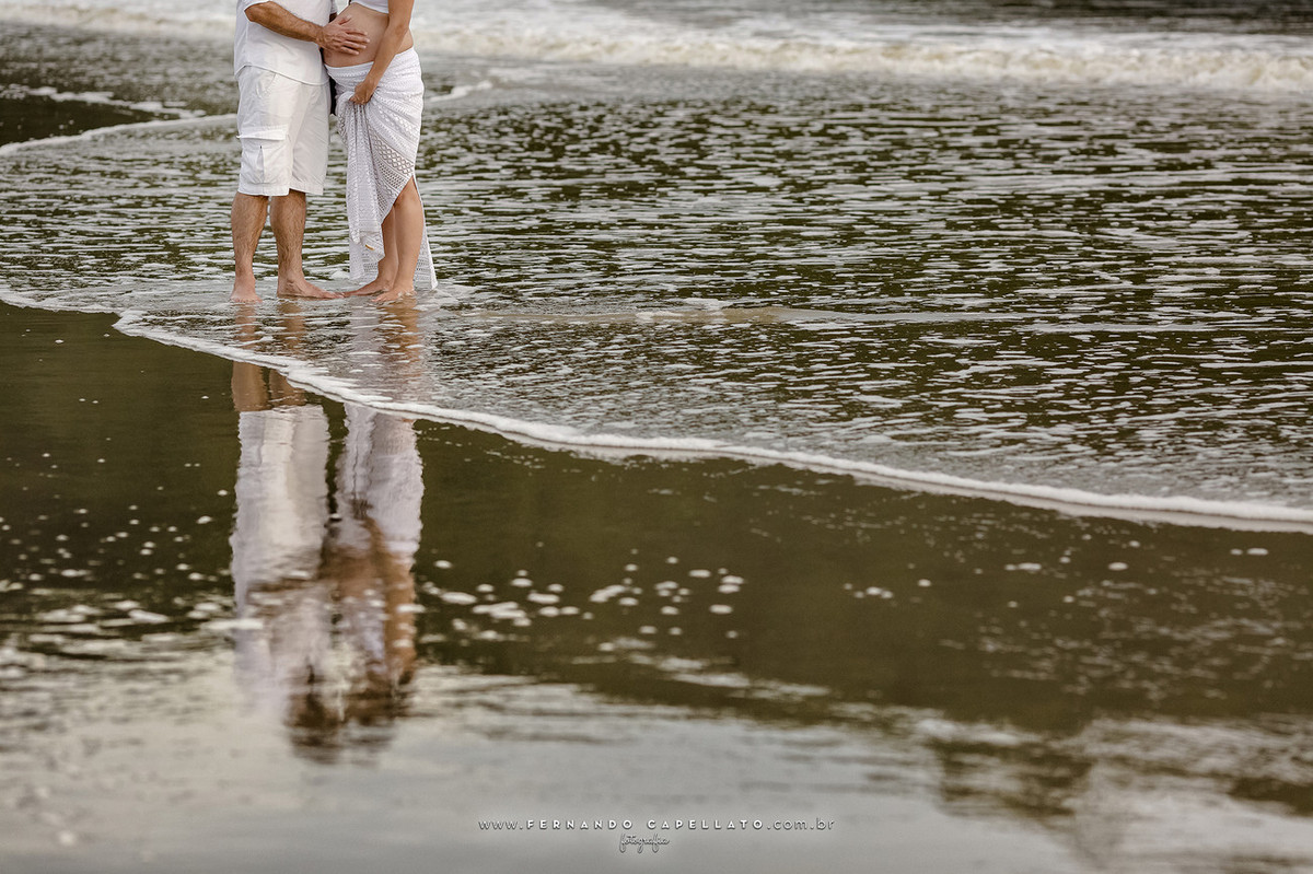 Ensaio de Gestante | Barra do Una | Vem João Guilherme!