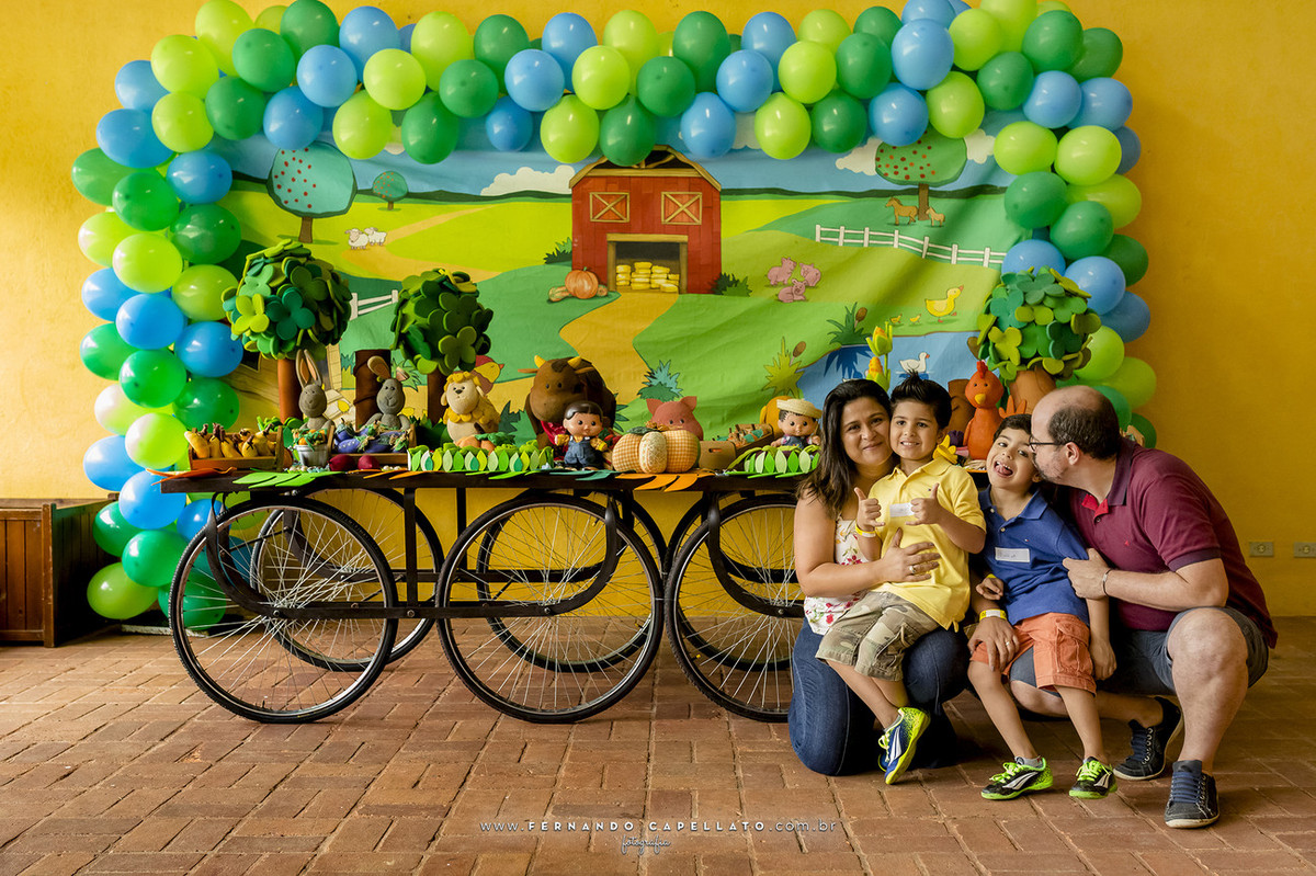 Aniversário infantil | Cia dos Bichos | 5 anos do Felipe