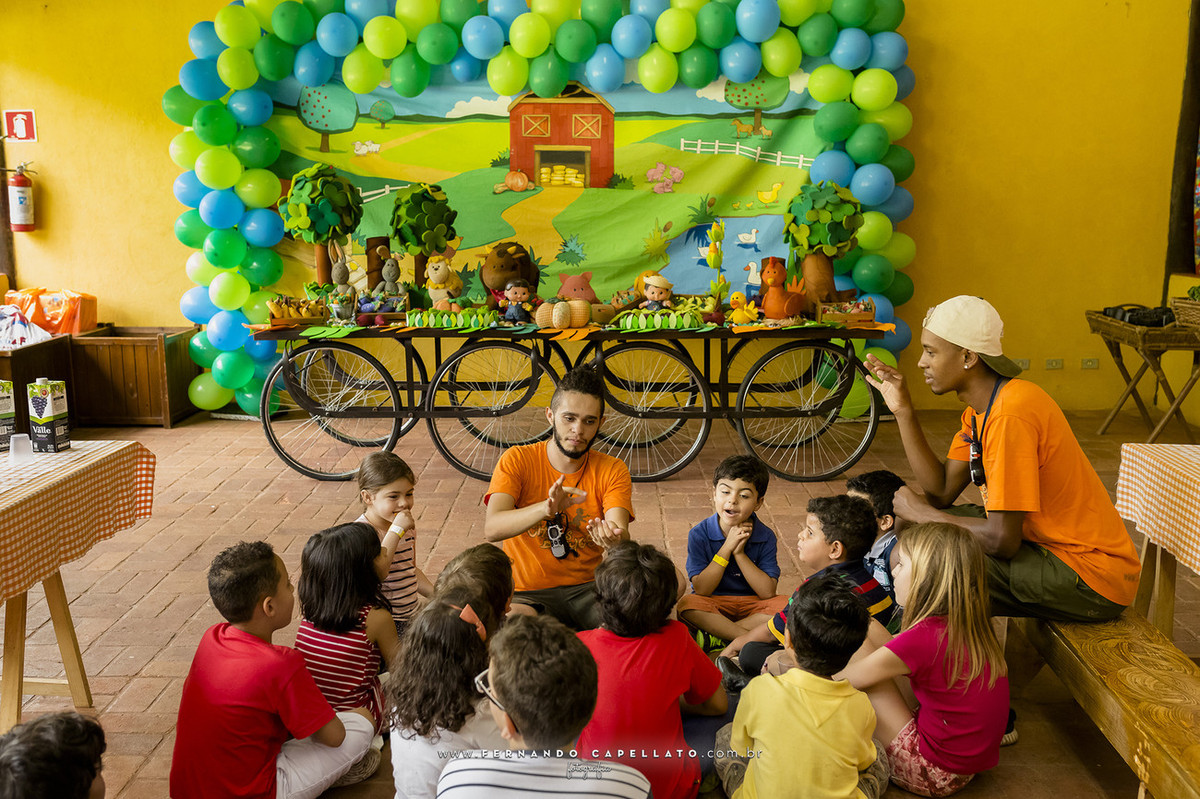 Aniversário infantil | Cia dos Bichos | 5 anos do Felipe