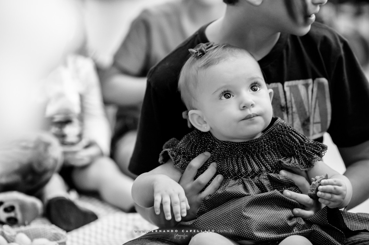 Aniversário infantil | Buffet Circuito da Alegria | Primeiro ano da Luiza!