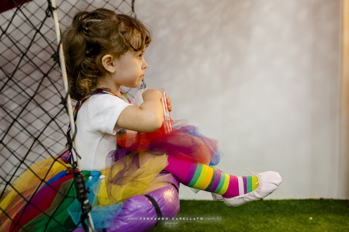 Aniversário infantil | Buffet Circuito da Alegria | Primeiro ano da Luiza!