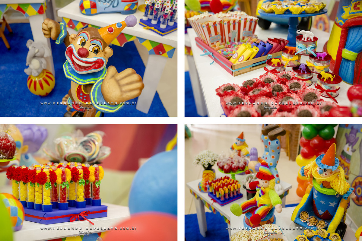 Aniversário infantil | Buffet Circuito da Alegria | Primeiro ano da Luiza!