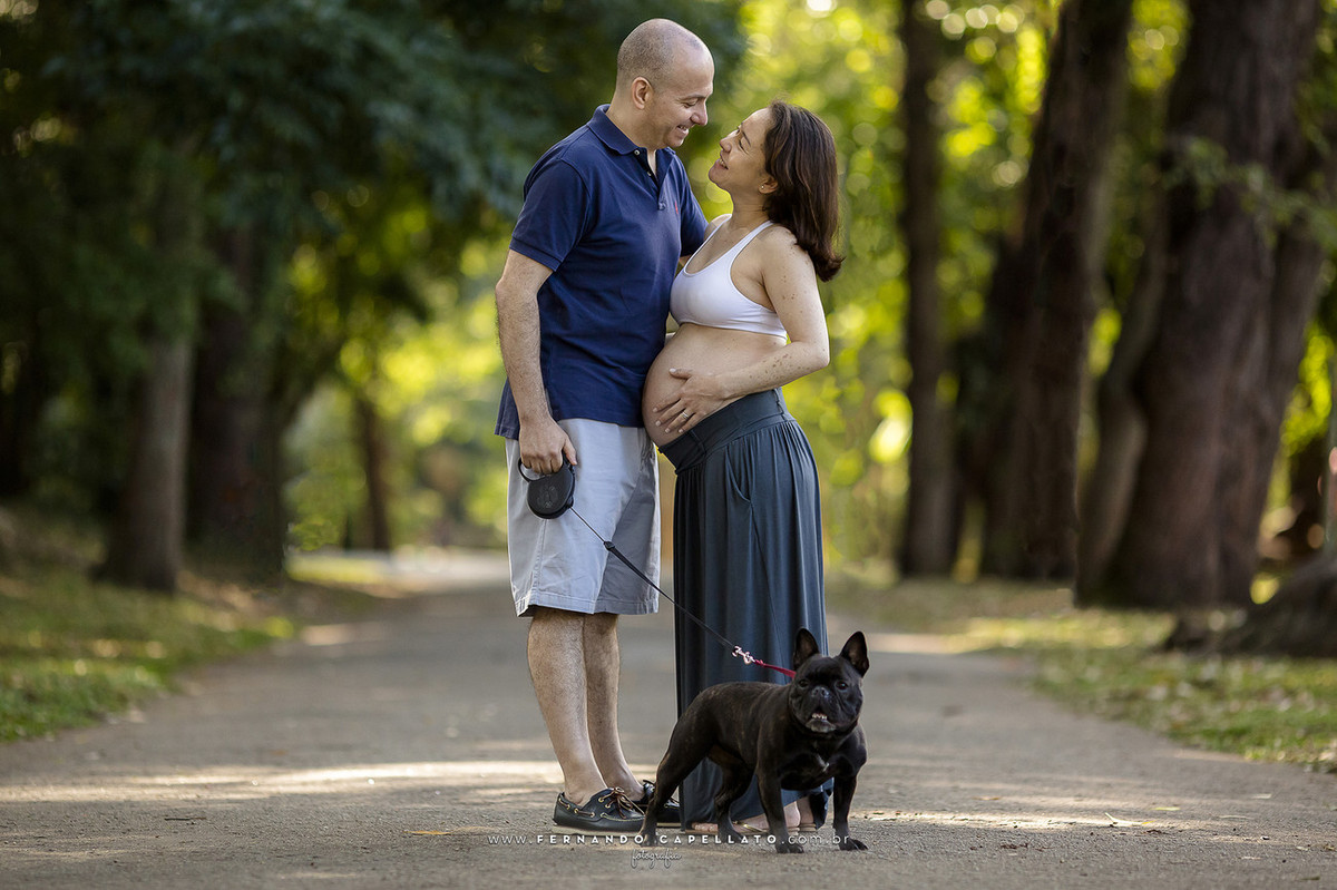 Ensaio de gestante | Dany e Waltinho (e Lucca)  | Esperando Sophia...