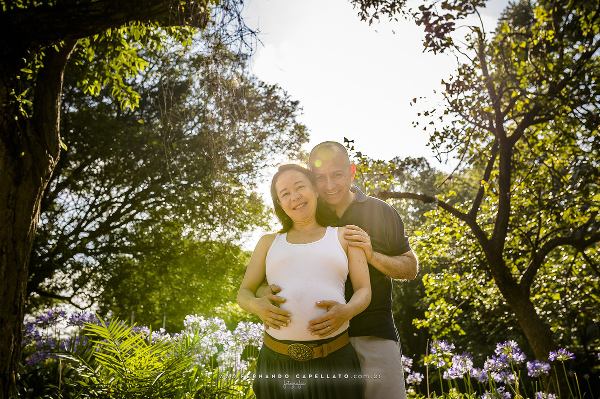 Ensaio de gestante | Dany e Waltinho (e Lucca)  | Esperando Sophia...