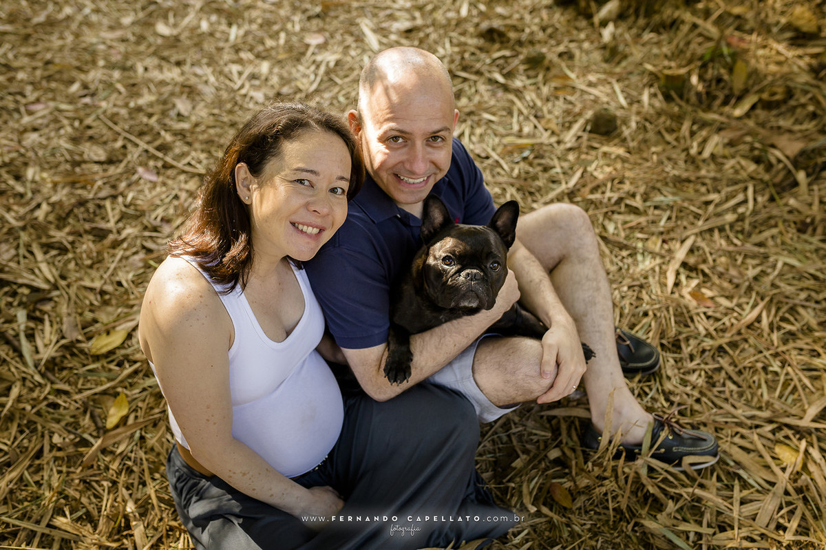 Ensaio de gestante | Dany e Waltinho (e Lucca)  | Esperando Sophia...