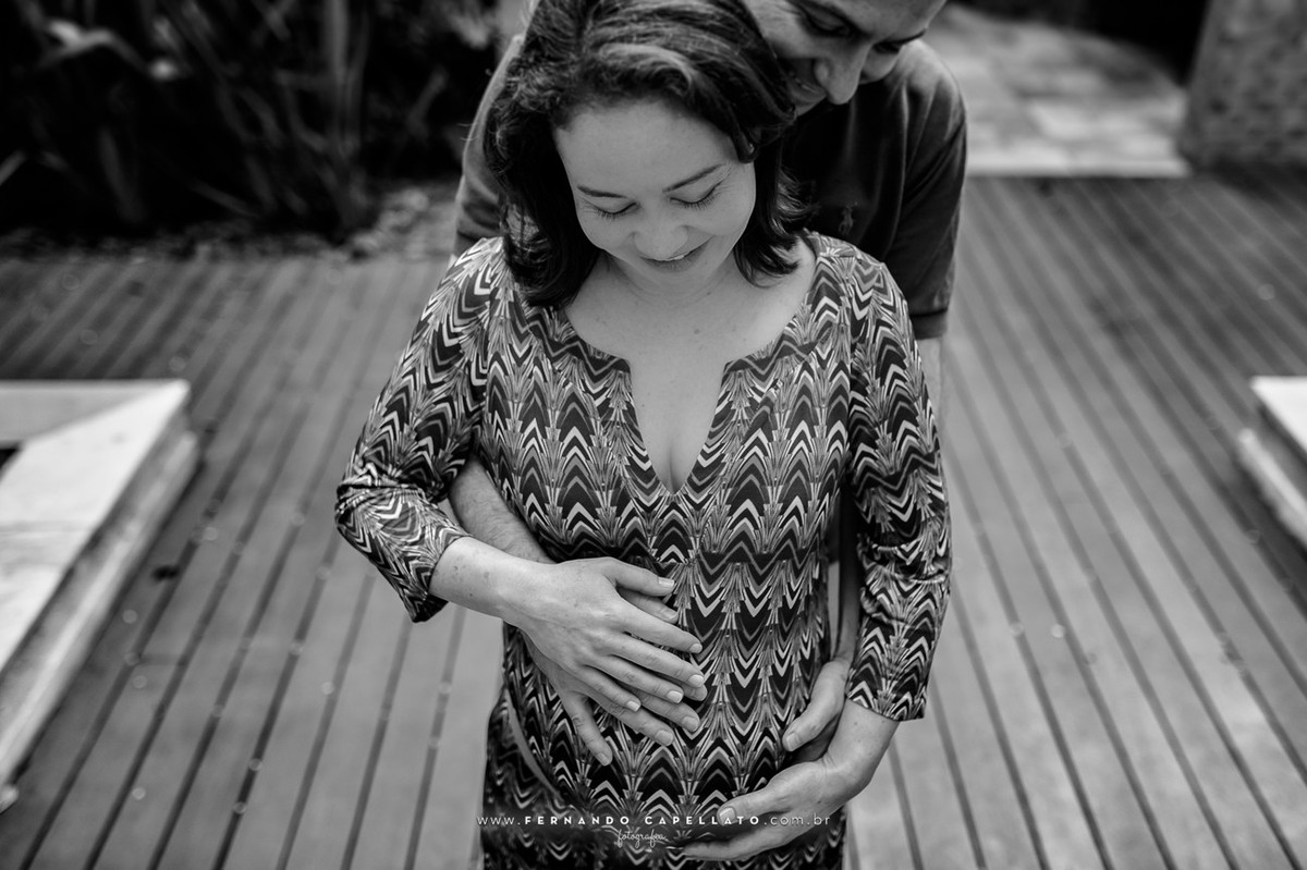 Ensaio de gestante | Dany e Waltinho (e Lucca)  | Esperando Sophia...