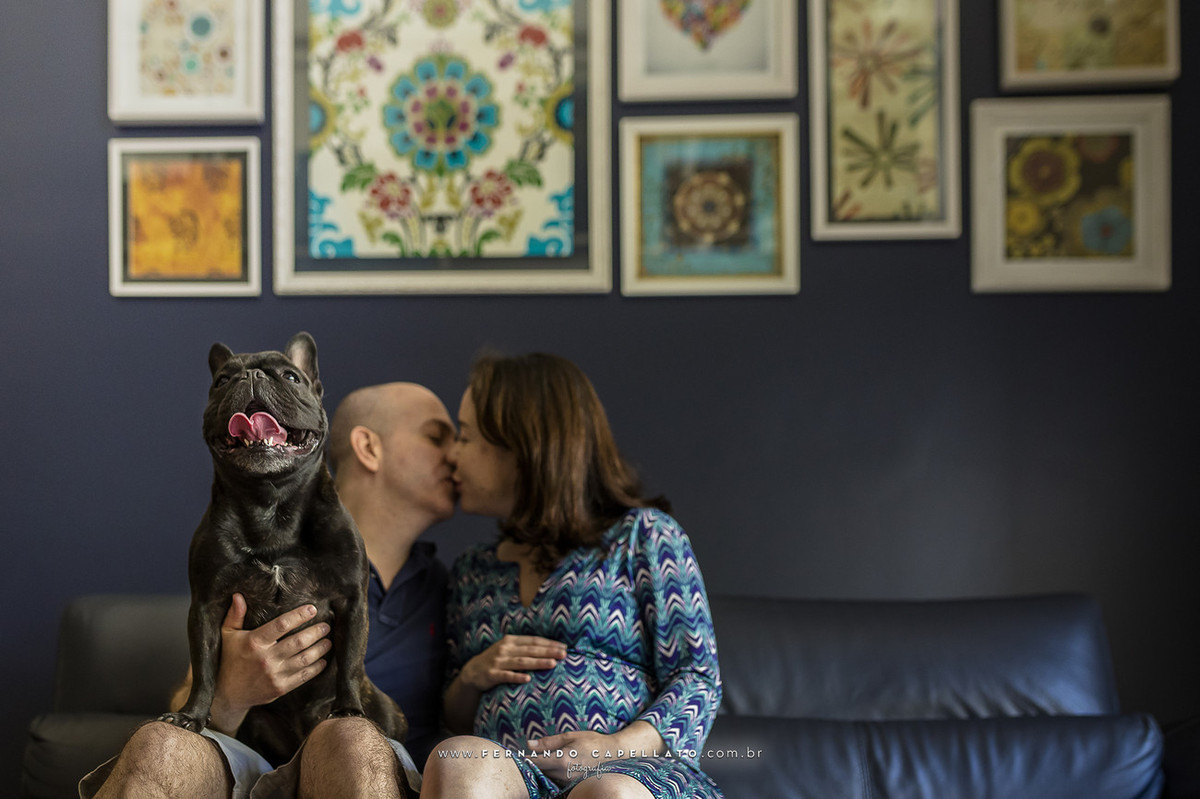 Ensaio de gestante | Dany e Waltinho (e Lucca)  | Esperando Sophia...