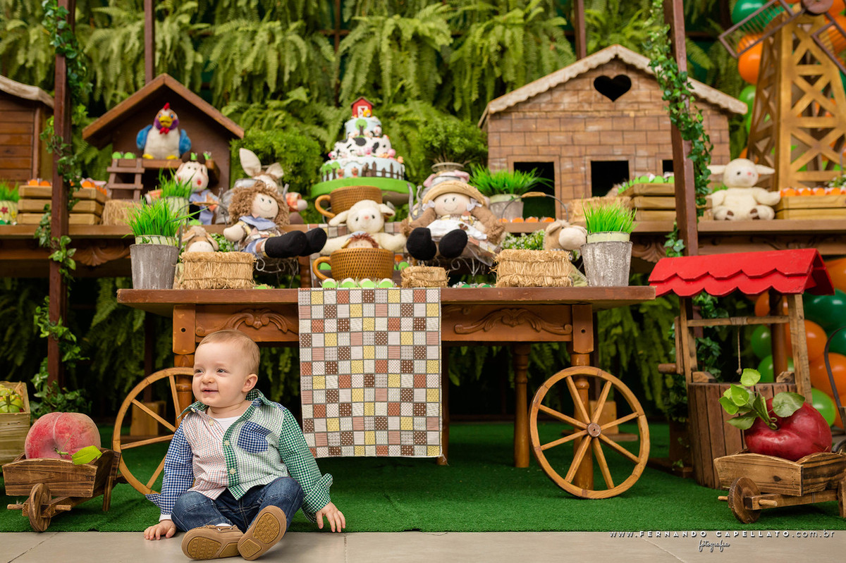 Aniversário infantil | Buffet Wood | Primeiro aninho do Gabriel!