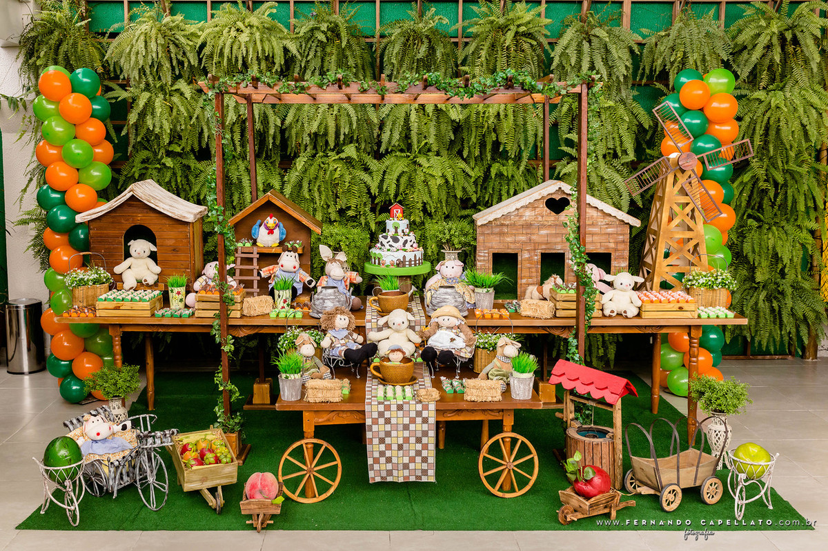 Aniversário infantil | Buffet Wood | Primeiro aninho do Gabriel!