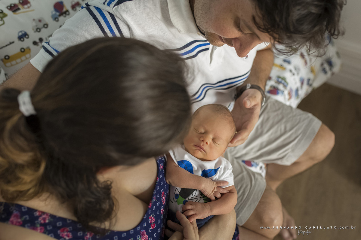 Ensaio lifesfyle | Recém nascido | Fernando