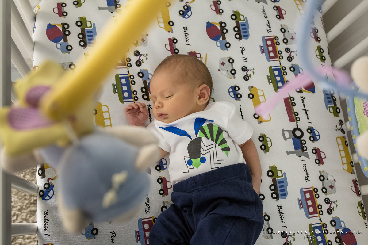 Ensaio lifesfyle | Recém nascido | Fernando