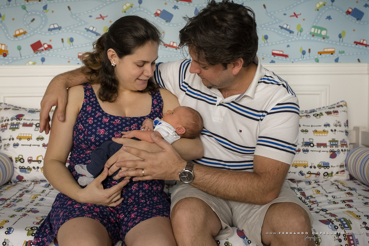 Ensaio lifesfyle | Recém nascido | Fernando