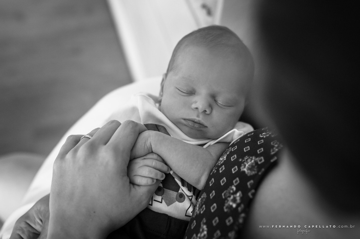 Ensaio lifesfyle | Recém nascido | Fernando