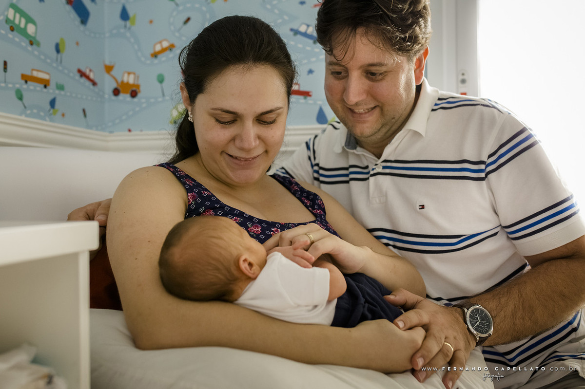 Ensaio lifesfyle | Recém nascido | Fernando