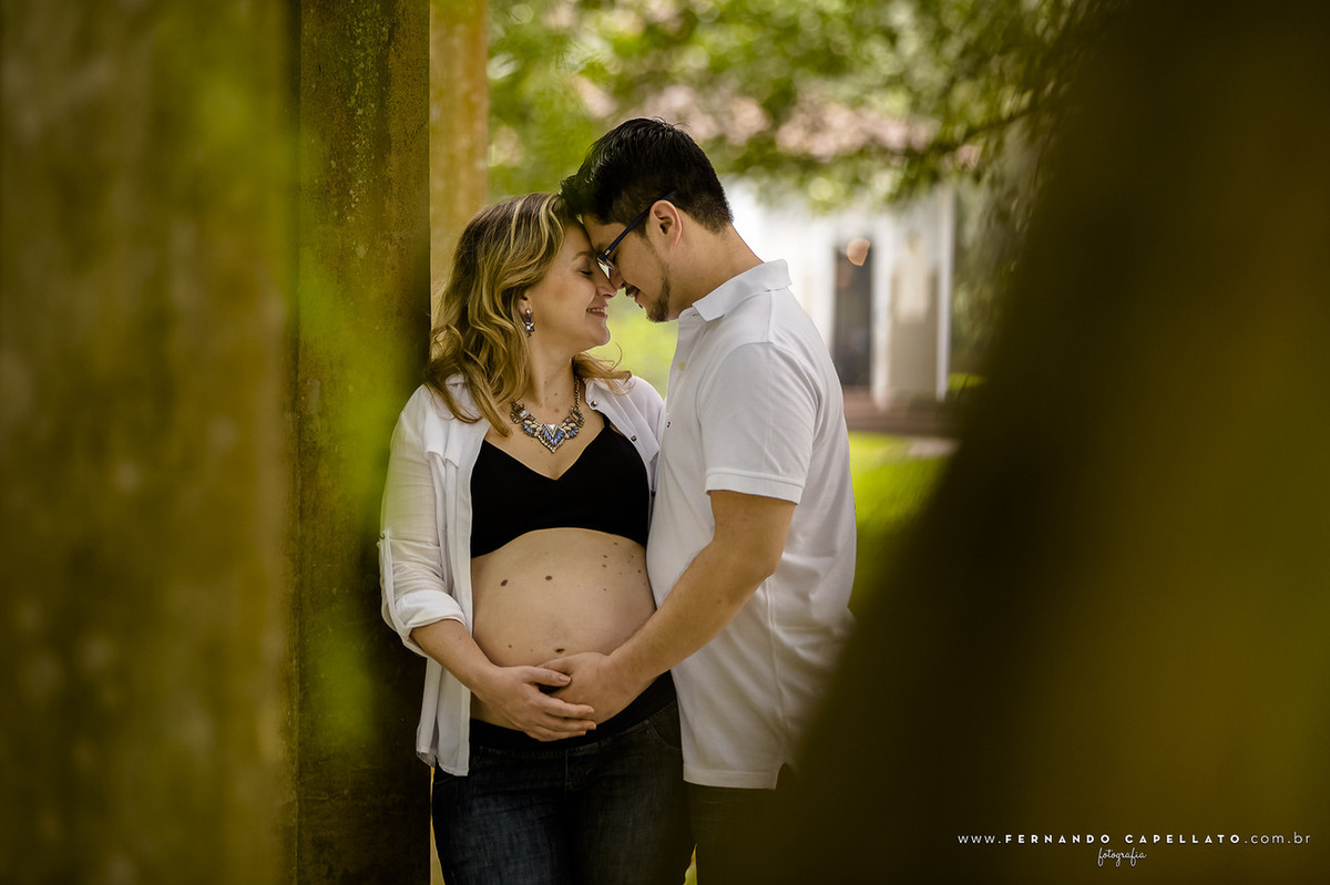 Ensaio de gestante | Jardim Botânico de São Paulo | Fabi e Marcos