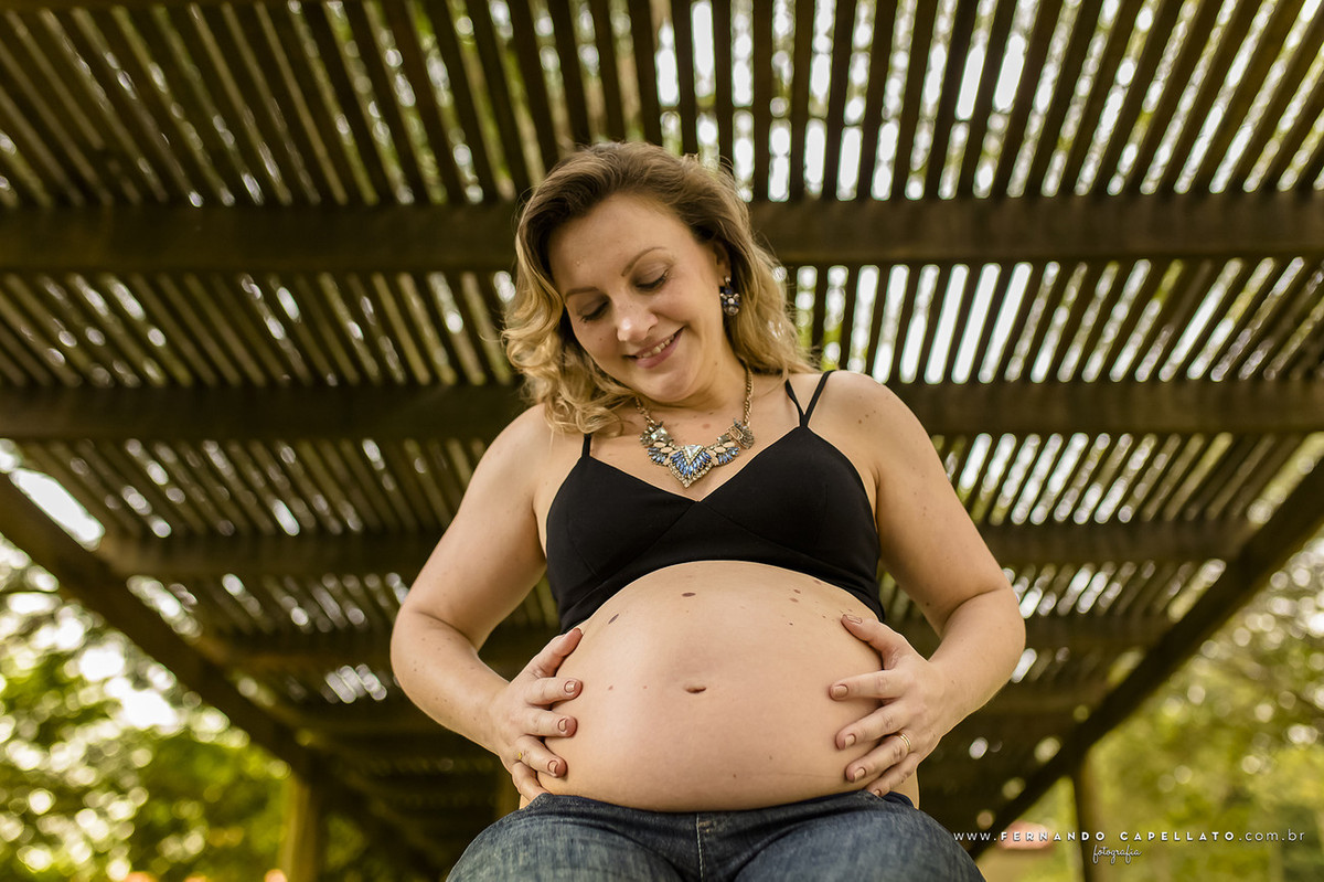 Ensaio de gestante | Jardim Botânico de São Paulo | Fabi e Marcos