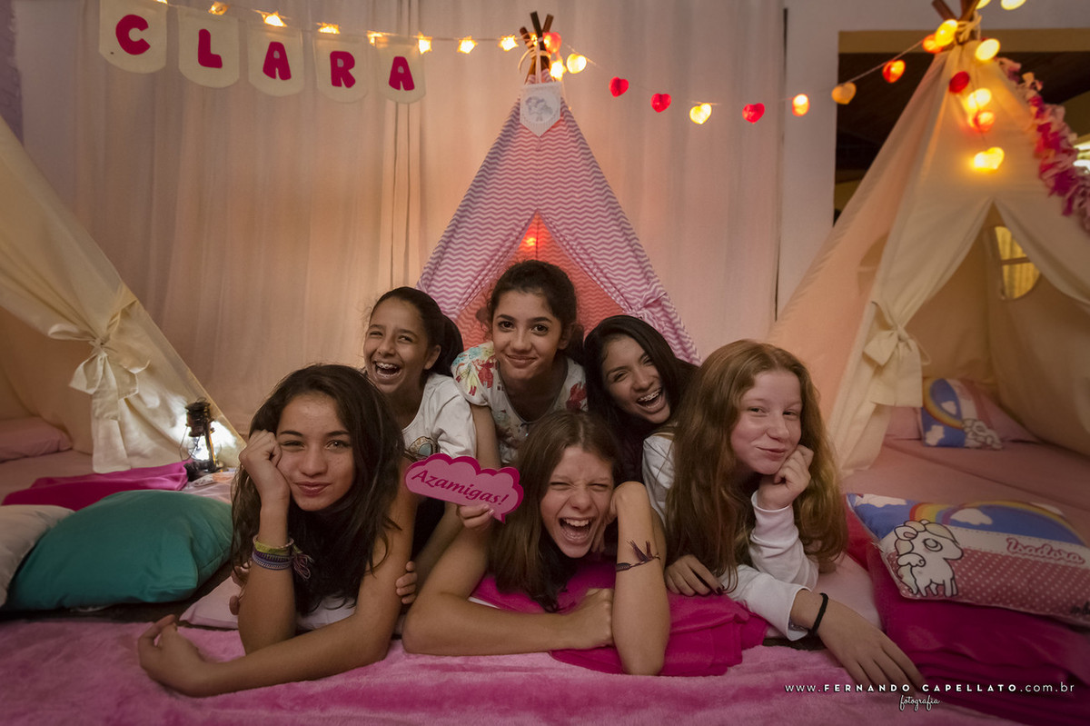 Aniversário | Festa do pijama | Maria Clara